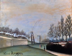 منظر لفانفيس ، 1909. بواسطة هنري روسو