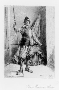 الرجل في الأسلحة ، c1880-1882. بواسطة هنري توسان