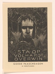 بطاقة عيد الفصح بواسطة Henri Verstijnen