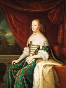 Portrait of Maria Theresa (oil on canvas) بواسطة هنري وتشارلز بوبرون