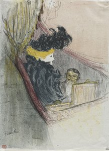 A Princely Idyl ، Clara Ward ، 1897 بواسطة هنري دي تولوز لوتريك