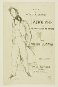 Adolphe - الشاب الحزين بواسطة هنري دي تولوز لوتريك