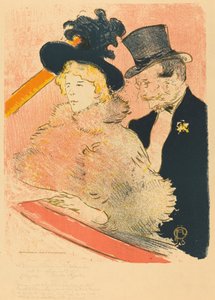 في الحفلة الموسيقية (Au concert) بواسطة Henri de Toulouse Lautrec