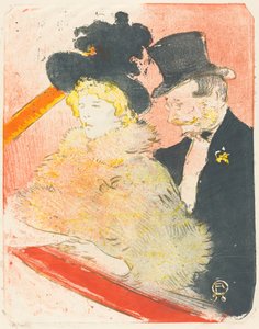 في الحفلة الموسيقية (Au concert) بواسطة Henri de Toulouse Lautrec