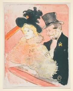 حفلة موسيقية (في الحفلة) بواسطة Henri de Toulouse-Lautrec