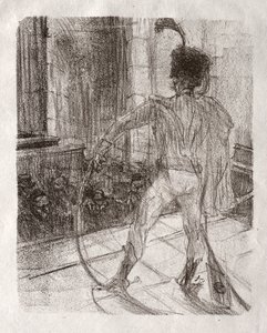 عند سفح سيناء: شلومي فوس في الكنيس بواسطة Henri de Toulouse-Lautrec