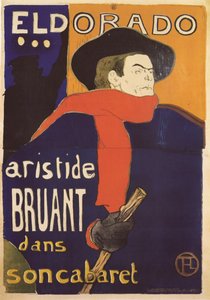 الدورادو ، ملصق Aristide Bruant ، 1892