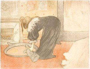 امرأة في الحوض بواسطة Henri de Toulouse-Lautrec
