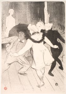 حماقات الراعية. تواضع السيد برودوم بواسطة Henri de Toulouse Lautrec