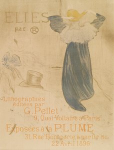الواجهة الأمامية لـ Elles ، 1896 بواسطة هنري دي تولوز لوتريك