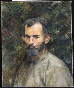 رأس رجل 1883 بواسطة هنري دي تولوز لوتريك