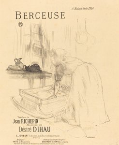 التهويدة ، 1895-1896. بواسطة هنري دي تولوز لوتريك