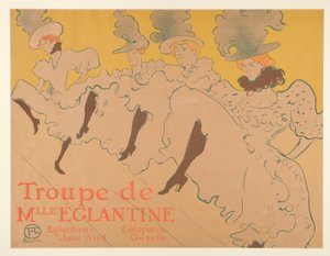 فرقة Mademoiselle Eglantine (Mademoiselle Eglantine بواسطة هنري دي تولوز لوتريك
