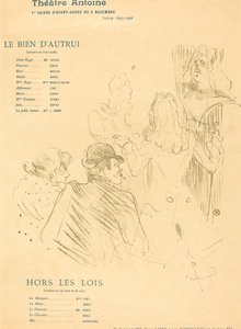 خير الآخرين. الخارجين عن القانون بواسطة Henri de Toulouse Lautrec