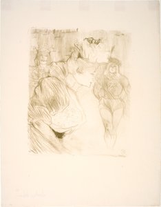 المقرض تحية بواسطة Henri de Toulouse-Lautrec