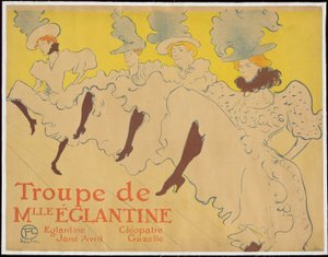 فرقة الآنسة إيجلانتين بواسطة Henri de Toulouse-Lautrec