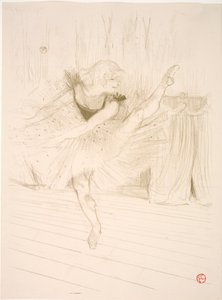 ملكة جمال إيدا هيث ، راقصة إنجليزية بواسطة Henri de Toulouse Lautrec