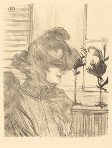 السيدة Le Marguoin ، Milliner Mme. Le Marguoin ، milliner ، 1900. بواسطة هنري دي تولوز لوتريك