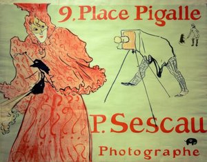 P.Sescau - مصور بواسطة هنري دي تولوز لوتريك