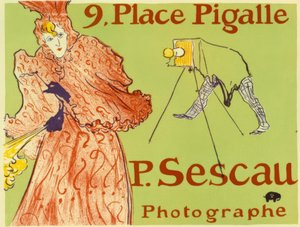 P.Sescau - التصوير الفوتوغرافي بواسطة هنري دي تولوز لوتريك