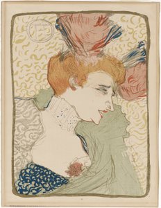 صورة تمثال نصفي لمدموزيل مارسيل لندر بواسطة Henri de Toulouse-Lautrec