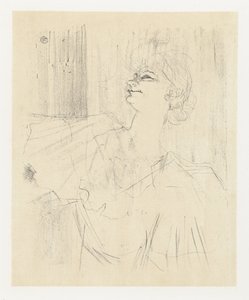 الممثلة Portret van Yvette Guilbert في فيلم A Ménilmontant de Bruant إيفيت جيلبرت مينيلمونتانت دي بروانت إيفيت جيلبرت: مسلسل إنجليزي (عنوان المسلسل) بواسطة هنري دي تولوز لوتريك