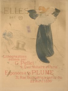 ملصق لـ Elle ، 1896. بواسطة هنري دي تولوز لوتريك