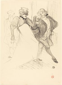 Rejane و Galipaux في Madame Sans-Gêne Réjane و Galipaux in Madame ... ، 1894. بواسطة هنري دي تولوز لوتريك