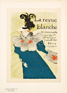 استنساخ ملصق إعلاني "La Revue Blanche" ، 1895