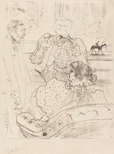 Rosmersholm ، Le Gage ، 1898. بواسطة هنري دي تولوز لوتريك