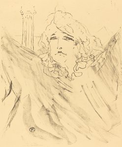 سارة برنهاردت في كليوباترا ، سارة برنهاردت في كليوباترا ، 1896. بواسطة هنري دي تولوز لوتريك