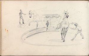 كراسة الرسم، 1880 بواسطة Henri de Toulouse-Lautrec