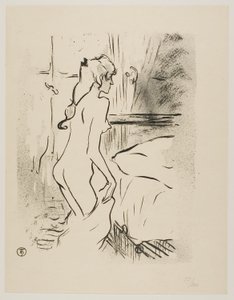 دراسة المرأة بواسطة Henri de Toulouse-Lautrec