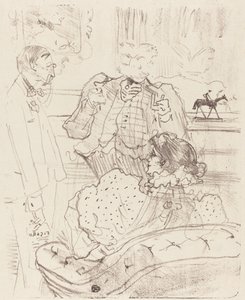 The Forfeit La gage ، 1897. بواسطة هنري دي تولوز لوتريك