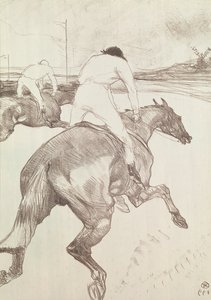 الفارس 1899 (الطباعة الحجرية الملونة) بواسطة Henri de Toulouse Lautrec