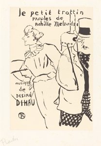 The Little Errand-Girl Le Petit trottin ، 1893. بواسطة هنري دي تولوز لوتريك
