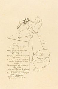 The Milliner (The Milliner - Renée Vert) بواسطة هنري دي تولوز لوتريك