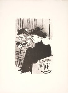 في موقف المتفرج بواسطة Henri de Toulouse-Lautrec