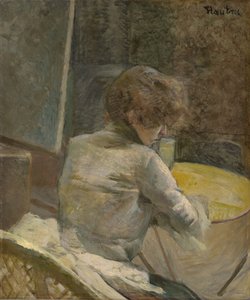 الانتظار ، ج 1887 بواسطة هنري دي تولوز لوتريك