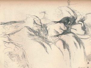 امرأة تستيقظ في السرير ، 1896