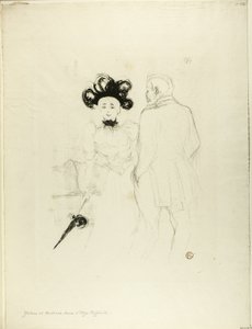 ياهن وأنطوان، في "العمر الصعب بواسطة Henri de Toulouse-Lautrec