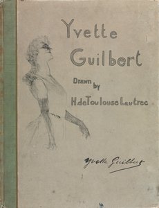 Yvette Guilbert-English Series: Cover ، 1898. بواسطة هنري دي تولوز لوتريك