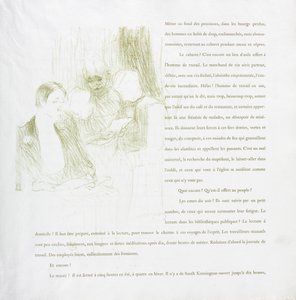 سلسلة إيفيت جيلبرت الفرنسية: رقم 8 ، 1894. بواسطة هنري دي تولوز لوتريك