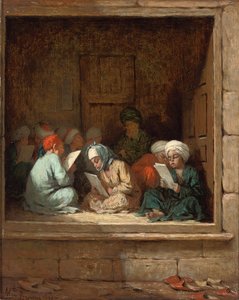 مدرسة تركية ، 1870