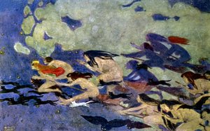 سبت الساحرات، حوالي عام 1900 (نقش) بواسطة هنريتا جولدنبرج