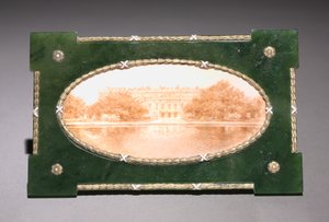 صورة مصغرة مؤطرة لهامبتون كورت ، شركة بيتر كارل فابيرجي (1846-1920) بواسطة هنريك ويغستروم