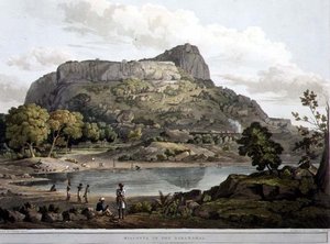 Riacotta في Baramahal ، اللوحة XII ، نقشها دانيال هافيل (1785-1826) 1809 (نقش)