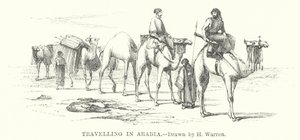 السفر في شبه الجزيرة العربية (نقش)