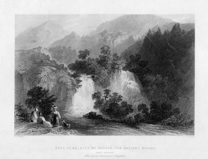 بيت الما ، موقع مدينة رفلة القديمة ، إسرائيل ، 1841.