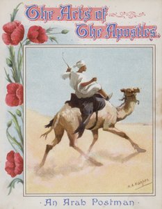 ساعي بريد عربي (كروموليثو) بواسطة هنري أندرو هاربر